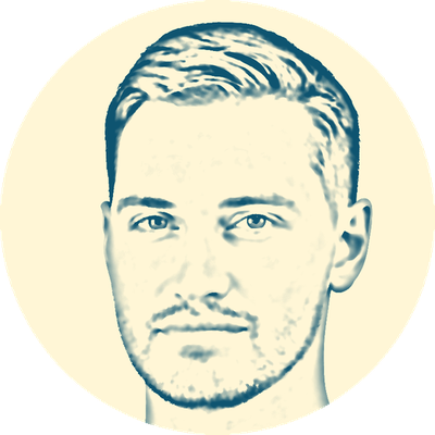 Pencil sketch portrait of Dr. Orest Dvorakevych